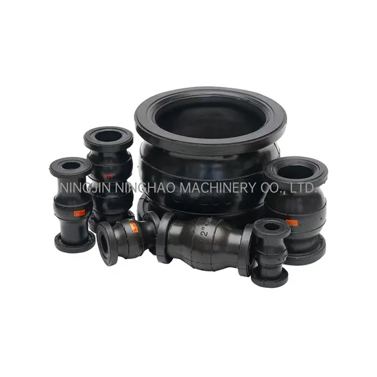 Giunto flessibile in gomma EPDM/NBR a sfera singola con flangia